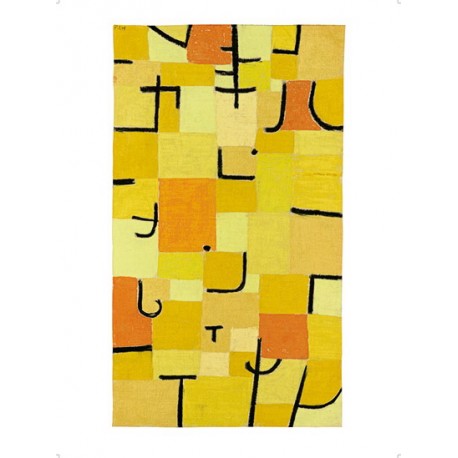 Zeichen in Gelb, 1937, 210 (U10) Paul Klee
