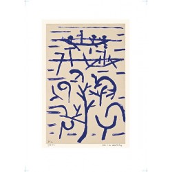 Boote in der Überflutung, 1937, 222 (V2) Paul Klee