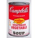 Campbell´s Soup Cans (vegetarian vegetable) , Andy Warhol