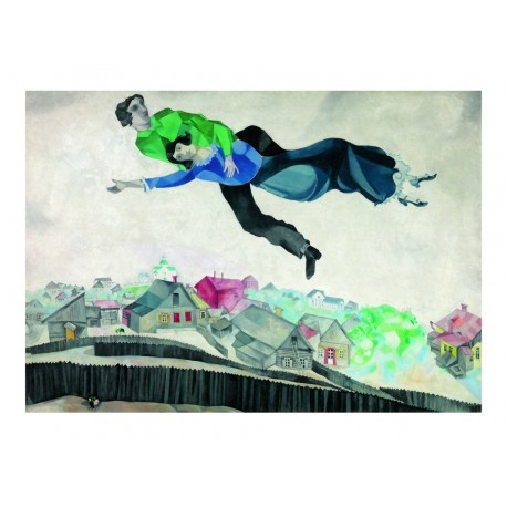 Marc Chagall - Über der Stadt, 1914-1918