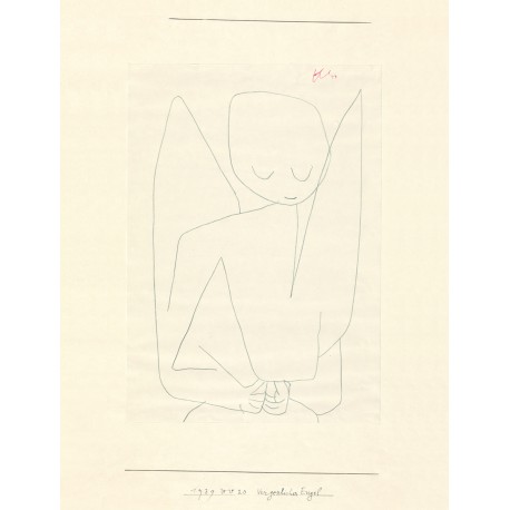 Vergesslicher Engel, 1939, Paul Klee