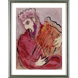 Marc Chagall, David mit der Harfe