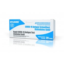 Hygisun Covid-19 3in1 Antigen-Schnelltest (20 Stk.) Professional