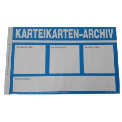Aufkleber für Archivkartons