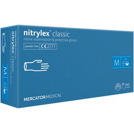 Nitril-Handschuhe Mercator Nitrylex (3x100), Größe M