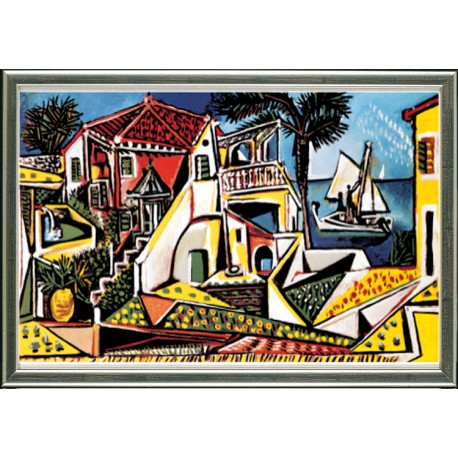 Paysage méditerranéen, Pablo Picasso