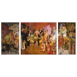 Großstadt (Triptychon), Otto Dix