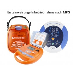 AED Inbetriebnahme und Einweisung nach MPG für Defibrillatoren