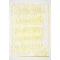 Siebdruck, Weiter auf S. 190, (yellow), groß, Sandra Pulina