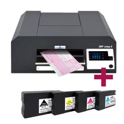 Komdruck Starter-Set: Tintenstrahldrucker IDP-2103 + Tinten-Set