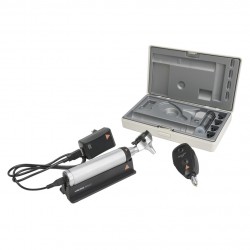 HEINE BETA 200 Ophthalmoskop/BETA 400 F.O. Otoskop Set LED mit BETA4 USB Ladegriff