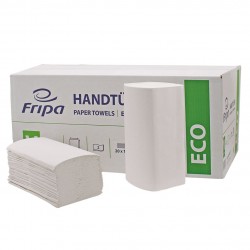 Fripa - Papierhandtücher Eco 2-lagig 25 x 23 cm (20 x 160 Stk.)