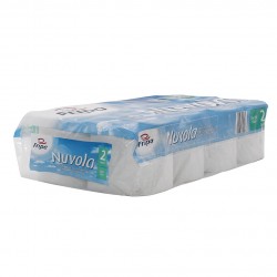 Fripa - Toilettenpapier nuvola, 2-lagig (8 Pack á 8 x 250 Bl.)
