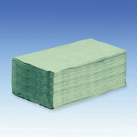 ZVG - Falthandtücher grün 2-lagig, 22 x 25 cm (15 x 213 Stk.)