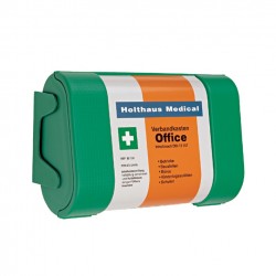 Holthaus Medical - Office Verbandskasten, grün, gefüllt nach DIN 13157