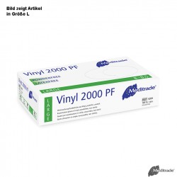 Vinyl 2000 U.-Handschuhe Vinyl, PF, unsteril (100 Stk.)